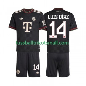 Fußballtrikots Bayern München Luis Diaz 14 Kinder 2025-2026 Kurzarm 3rd trikot kaufen